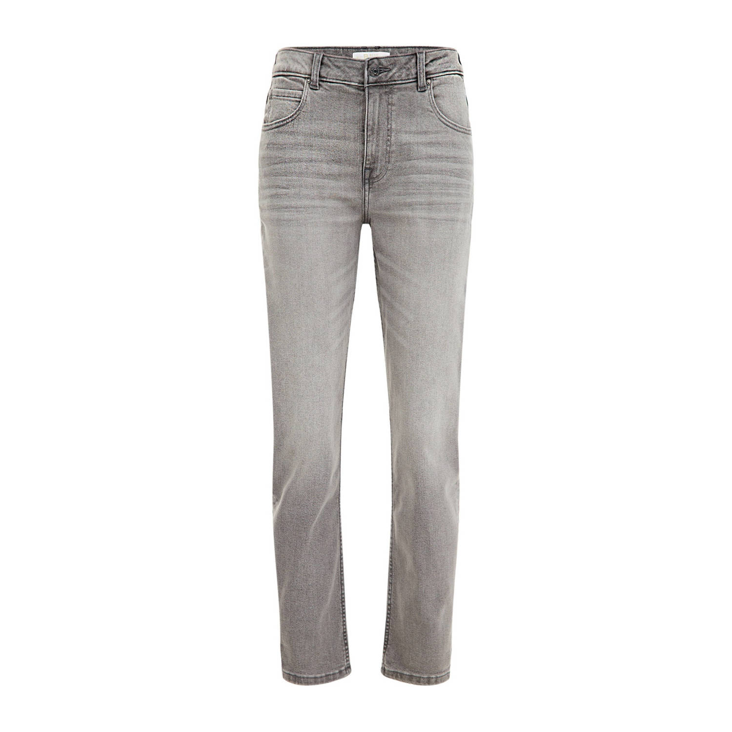 WE Fashion Blue Ridge tapered jeans grey denim