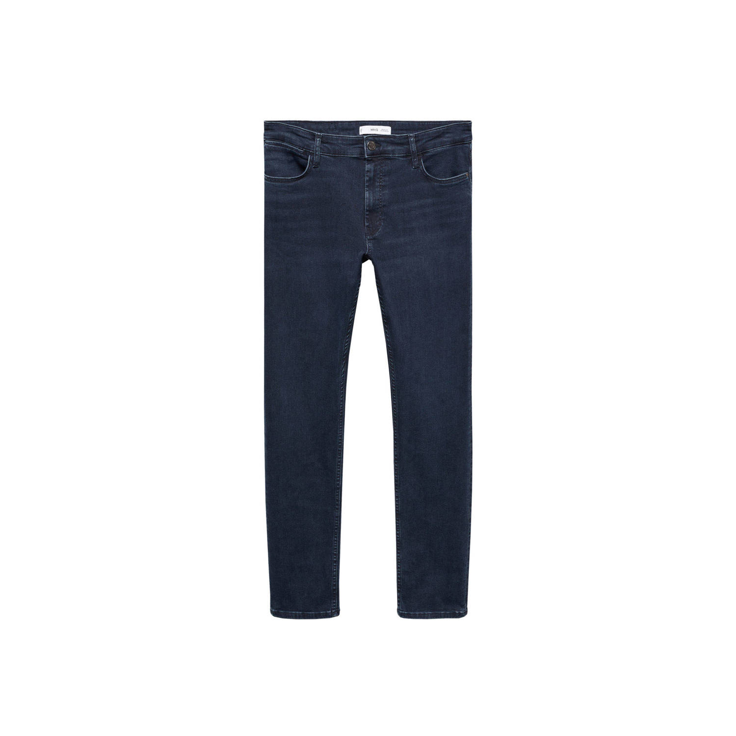 Mango Man slim fit jeans changeant blauw