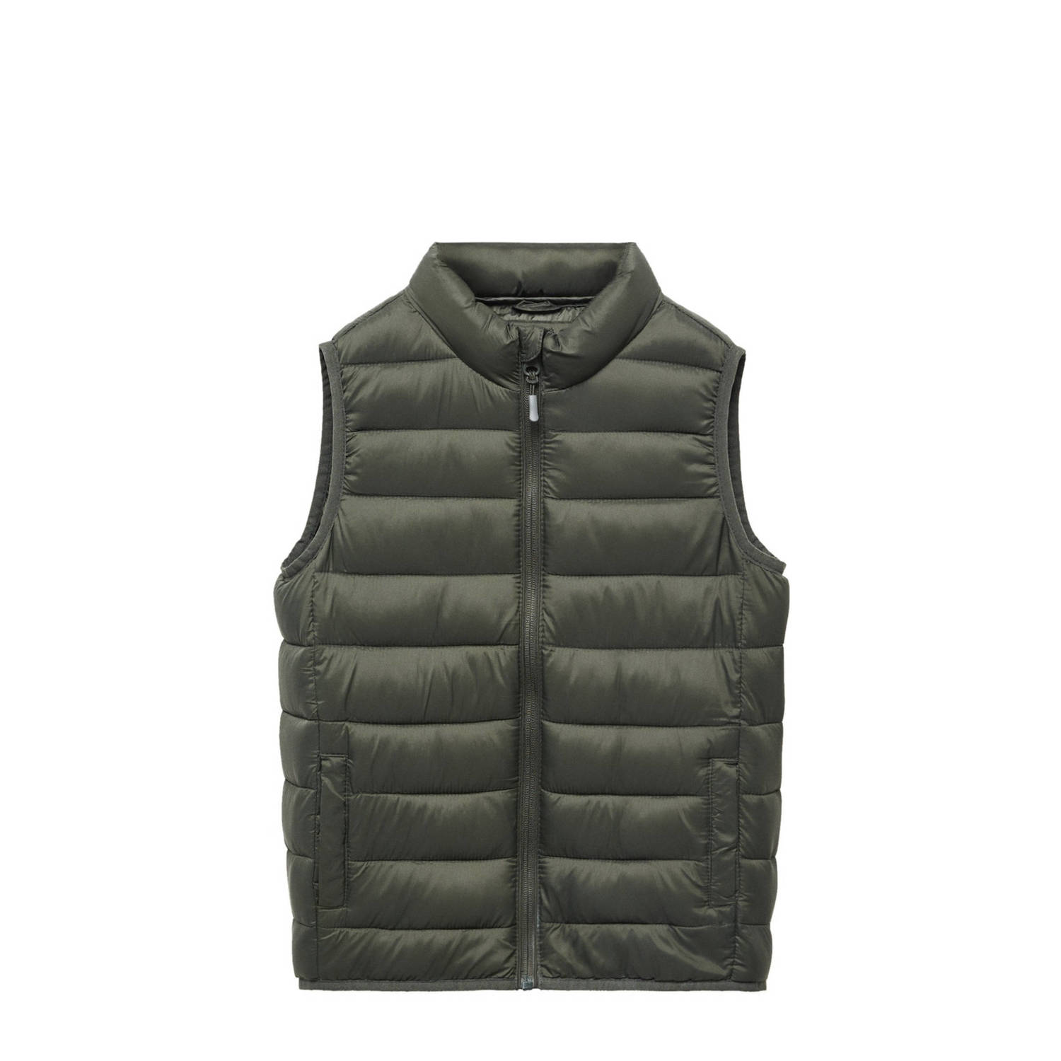 Mango Kids bodywarmer mosgroen