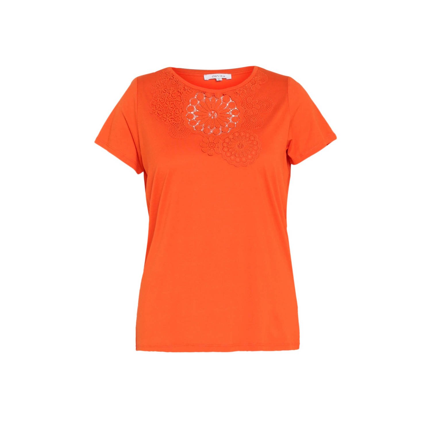 Paprika T-shirt oranje