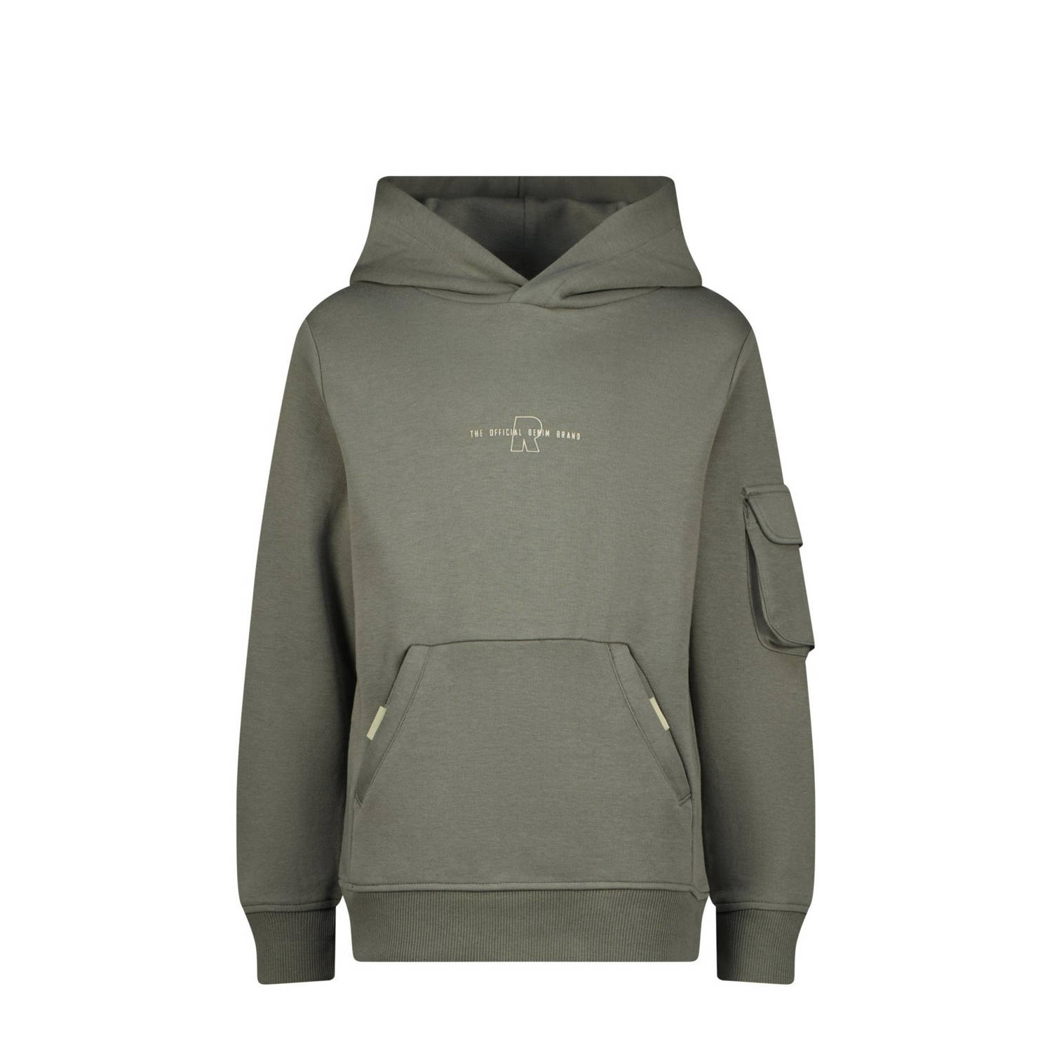 Raizzed hoodie Eugene grijsgroen Sweater 116 | Sweater van