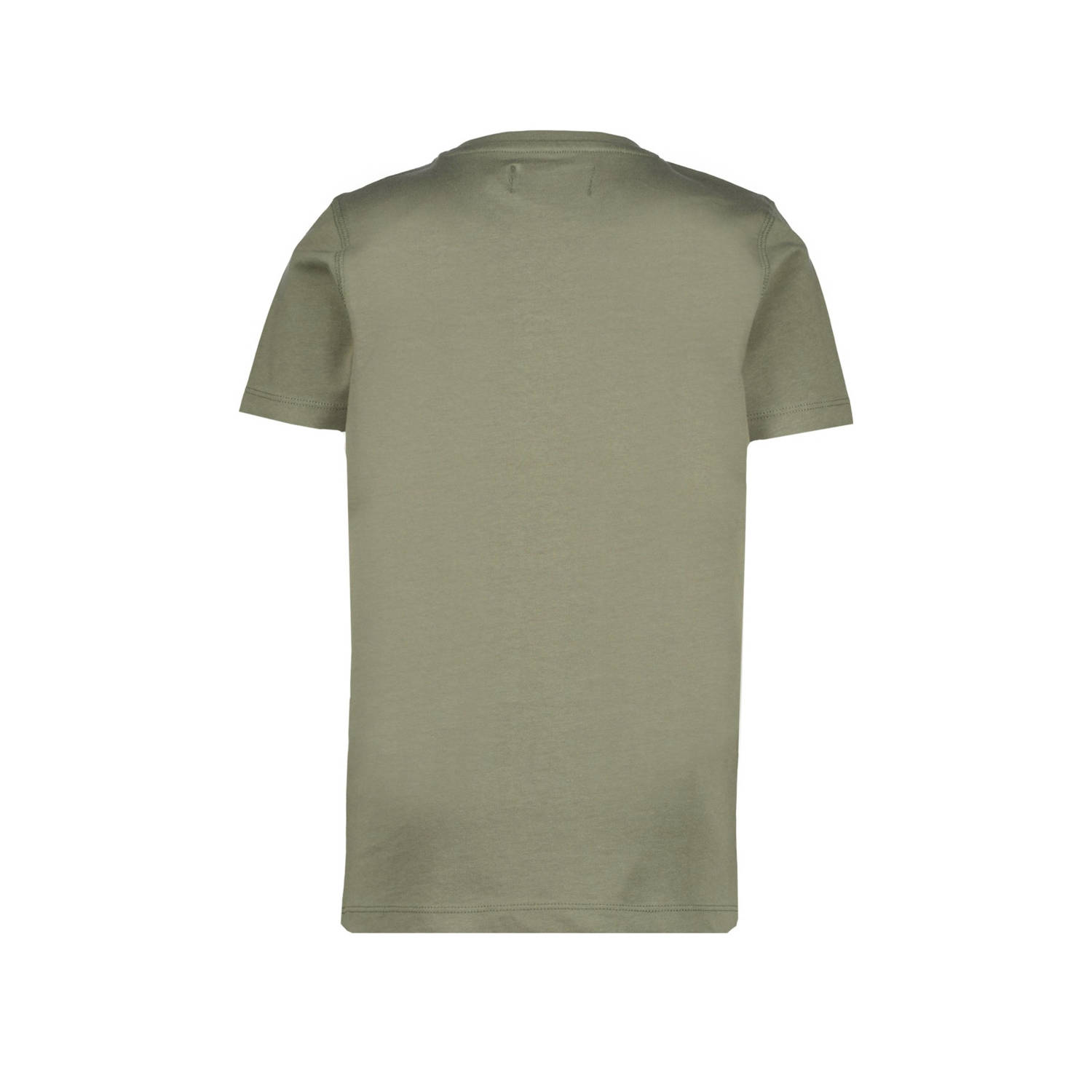 Raizzed T-shirt Iowa met logo armygroen