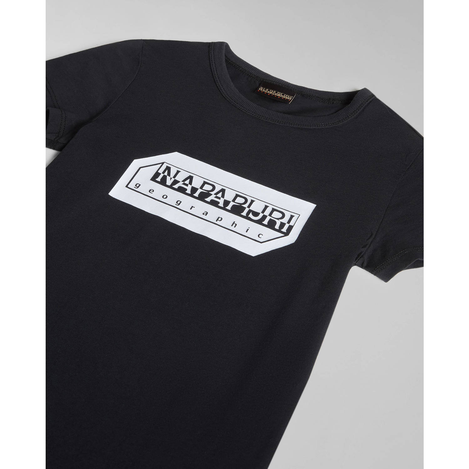 Napapijri T-shirt met logo zwart