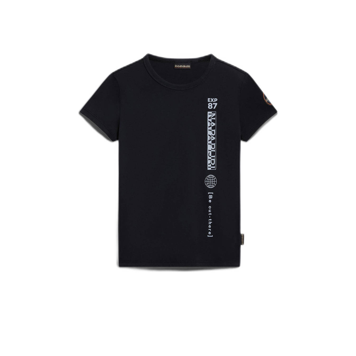 Napapijri T-shirt met logo zwart