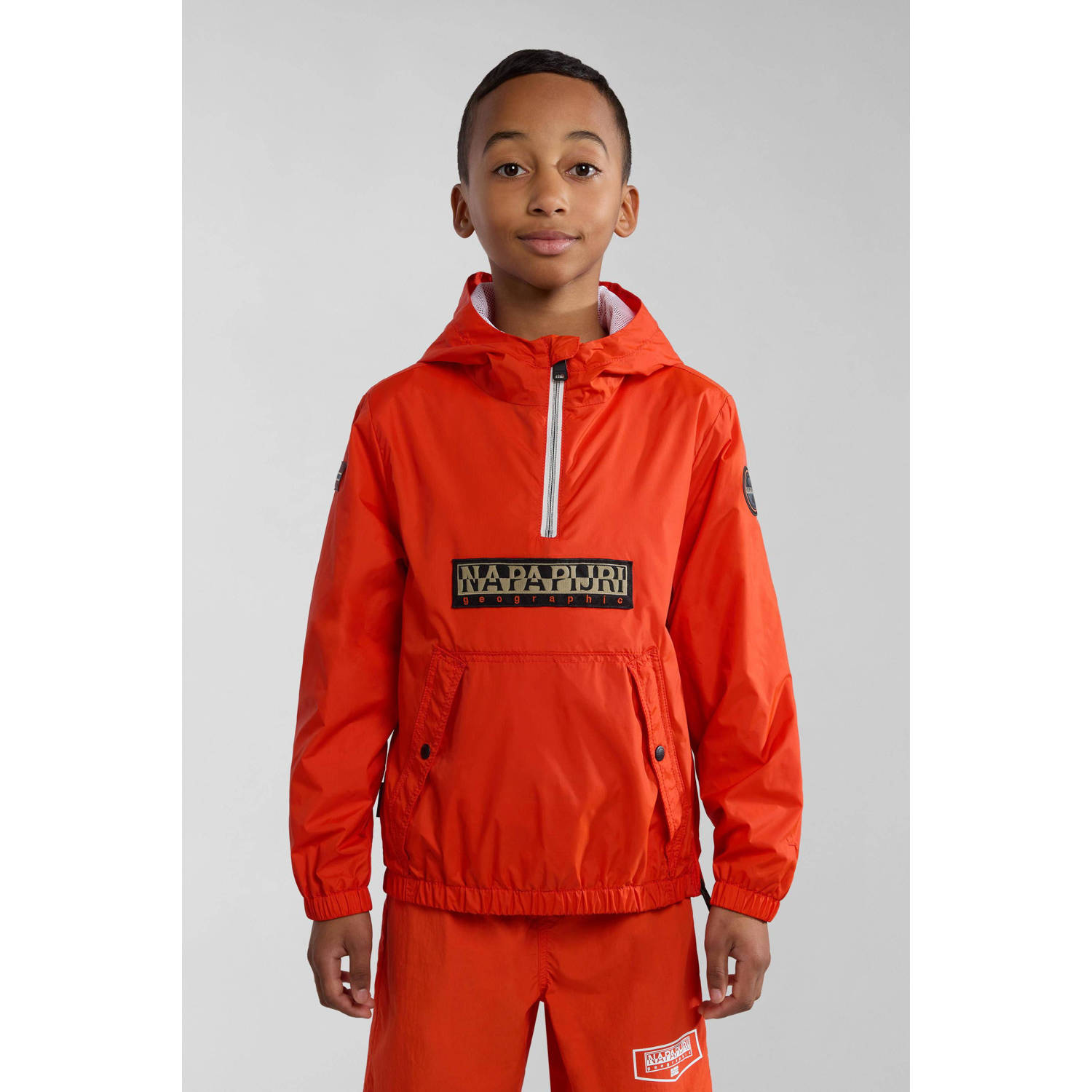 Napapijri zomerjas met logo rood