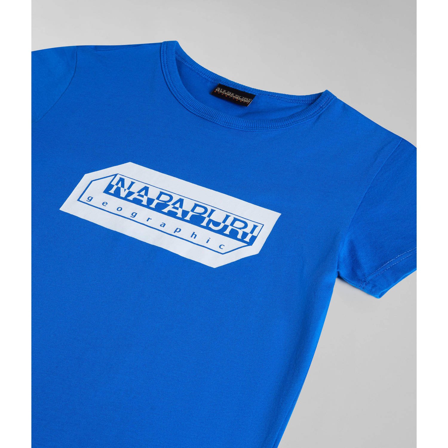 Napapijri T-shirt met logo blauw