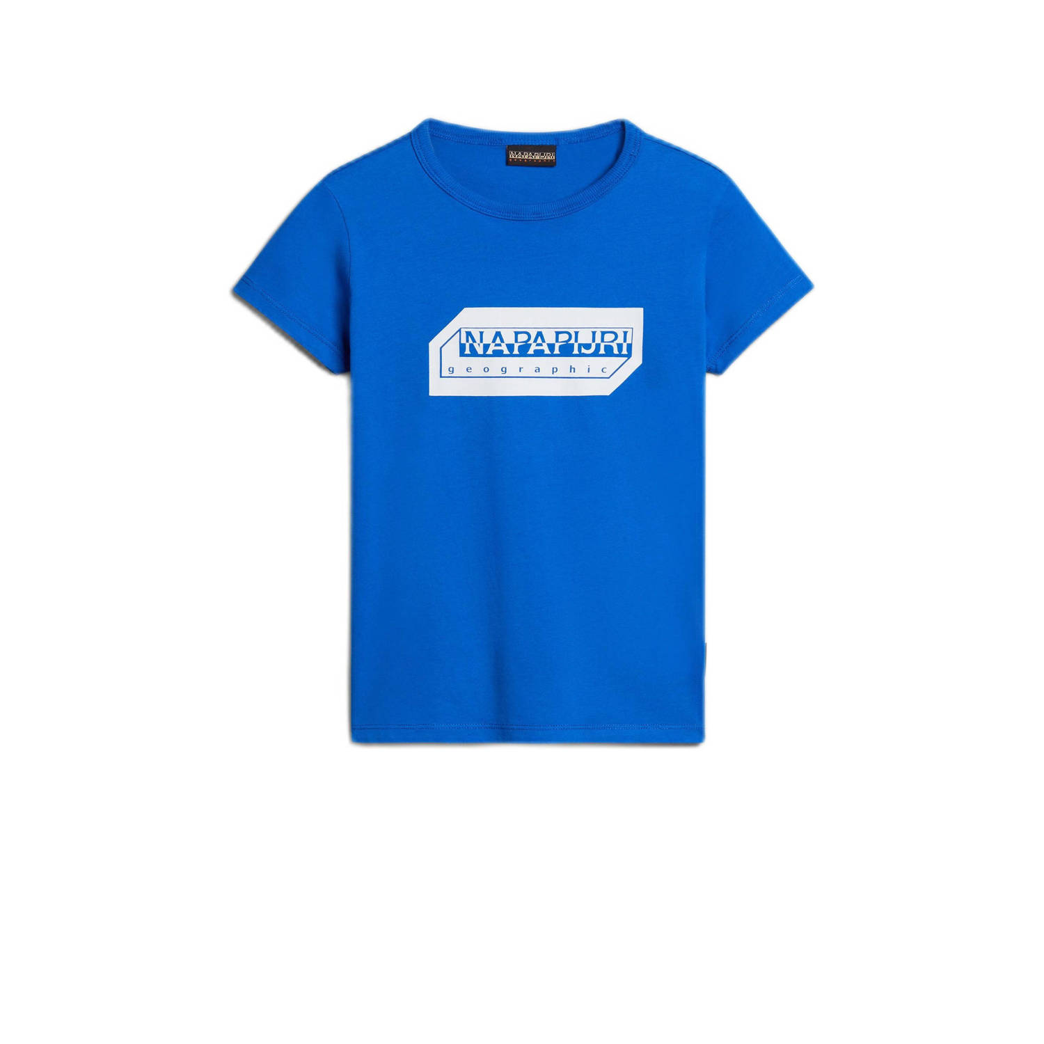 Napapijri T-shirt met logo blauw