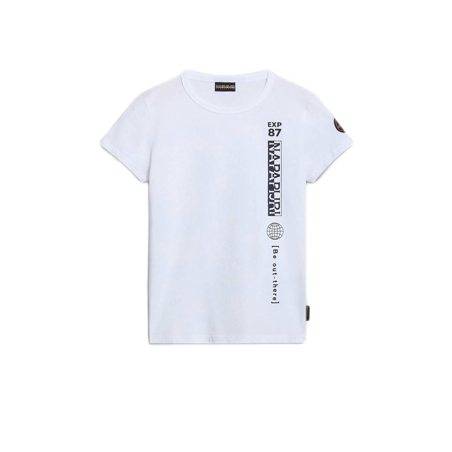 Napapijri T-shirt met logo wit