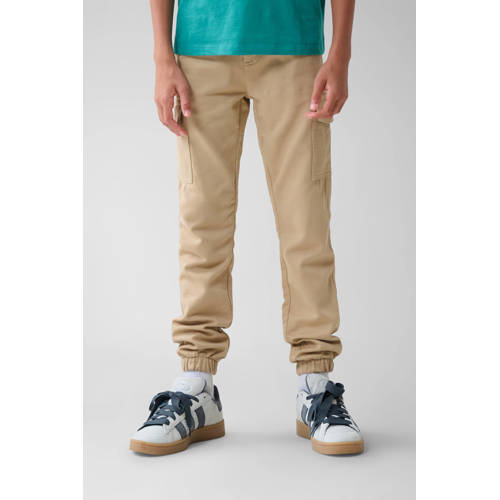 Shoeby tapered fit cargobroek zand afbeelding