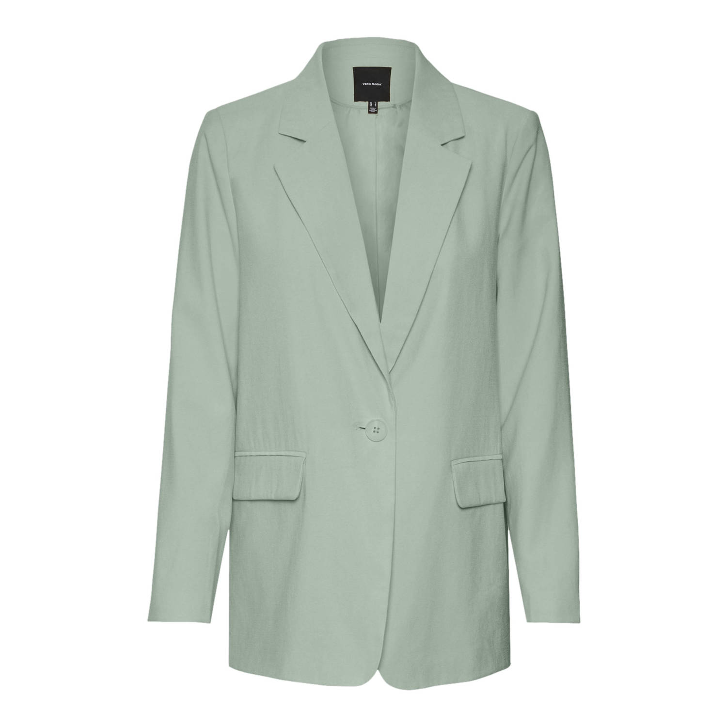 VERO MODA oversized blazer VMCARMEN lichtgroen