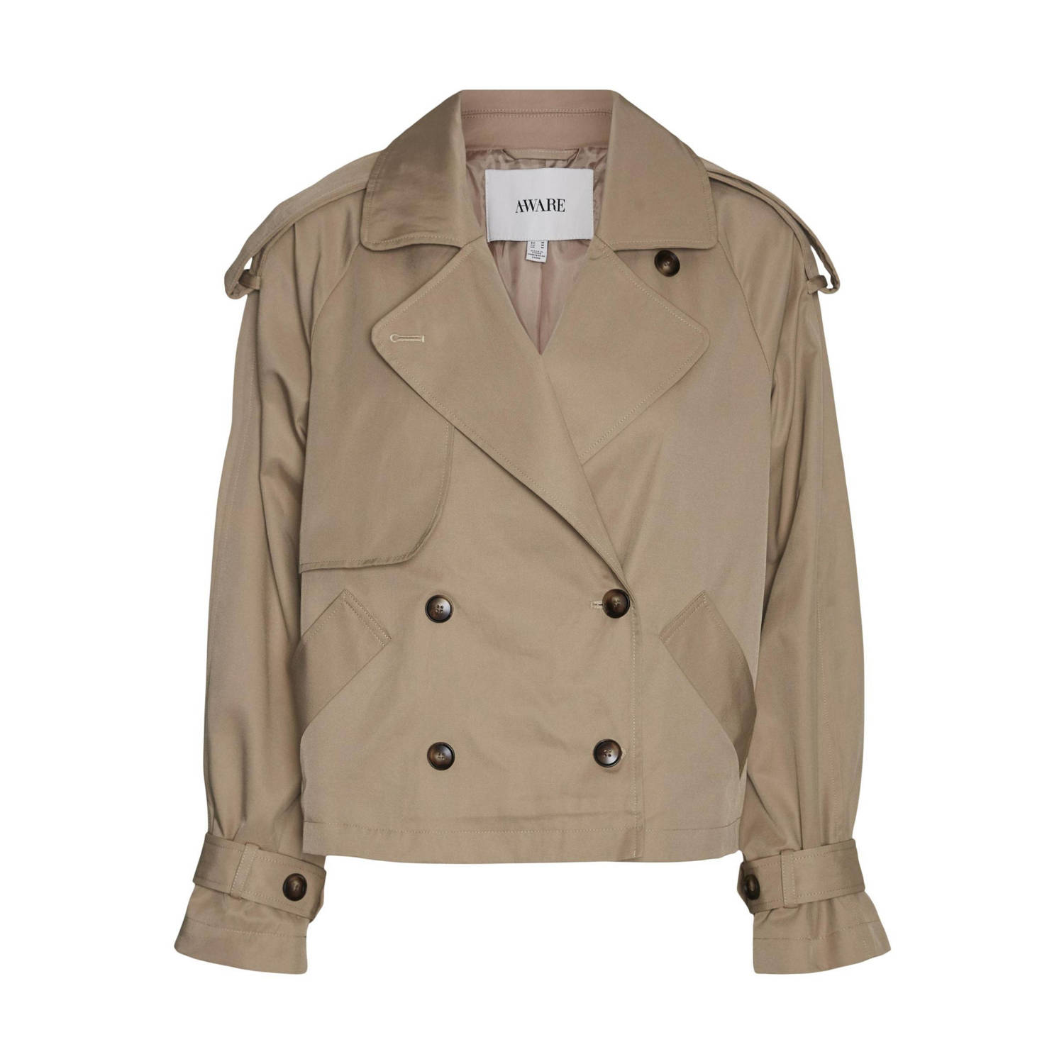 VERO MODA AWARE by trenchcoat jas VMJEWEL beige