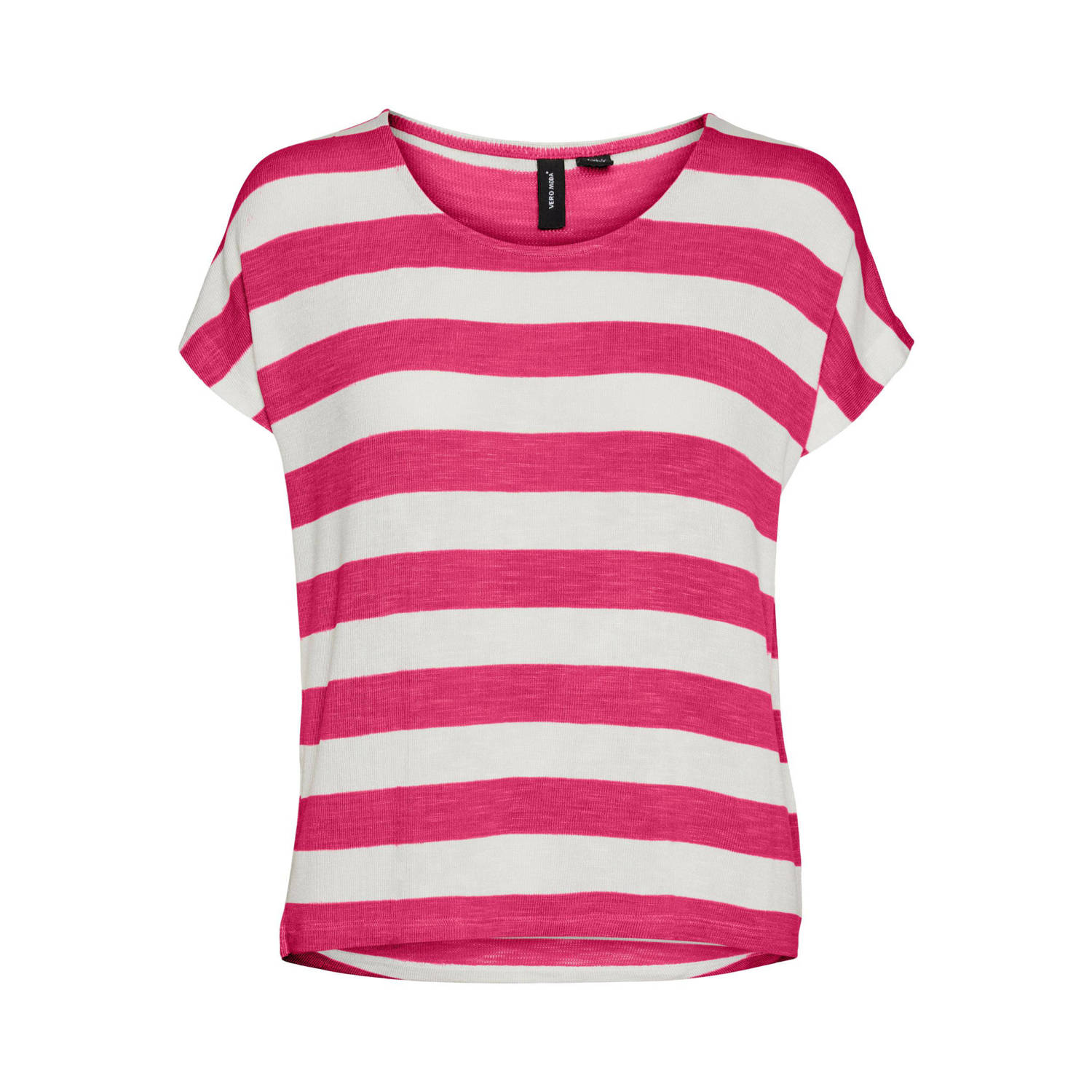 Vero Moda Shirt met korte mouwen VMWIDE STRIPE SL TOP GA JRS NOOS