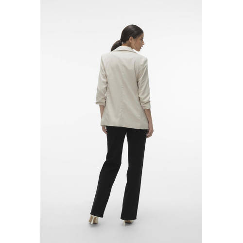 VERO MODA rechtvallende blazer VMFRIDA zand afbeelding