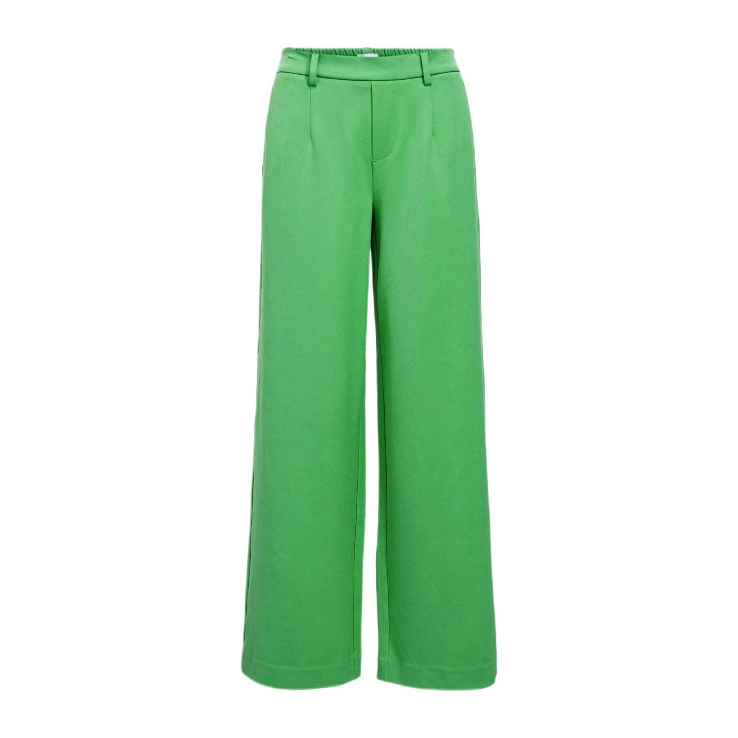 OBJECT Dames Broeken Objlisa Wide Pant Groen