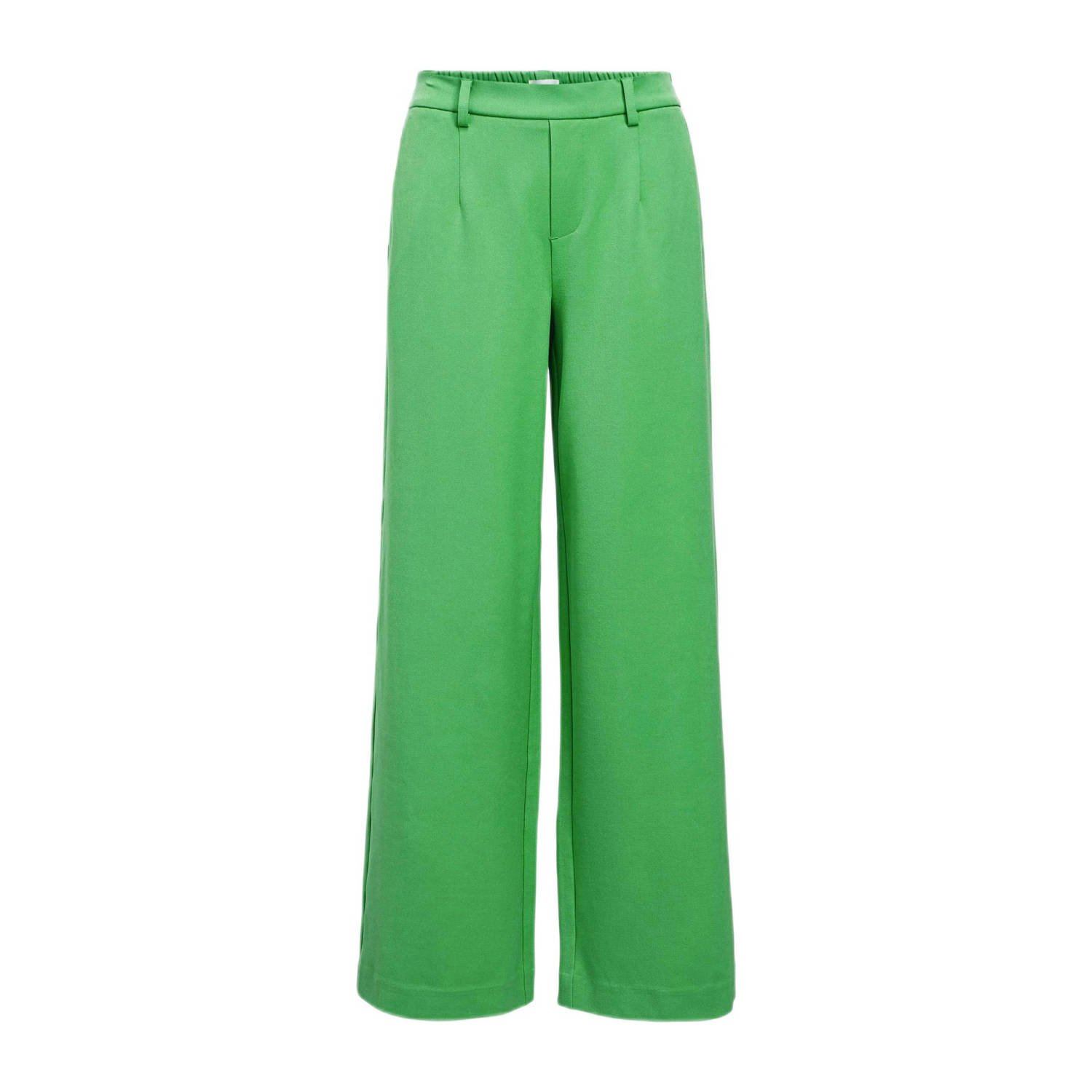 OBJECT wide leg pantalon groen