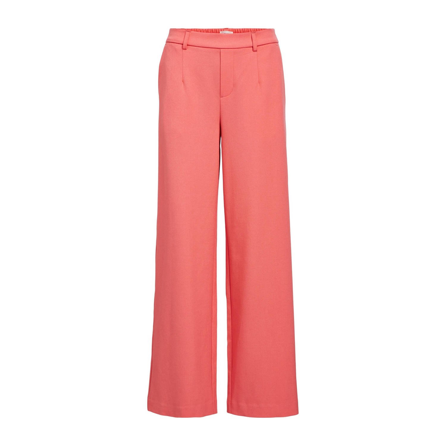 OBJECT Dames Broeken Objlisa Wide Pant Oranje
