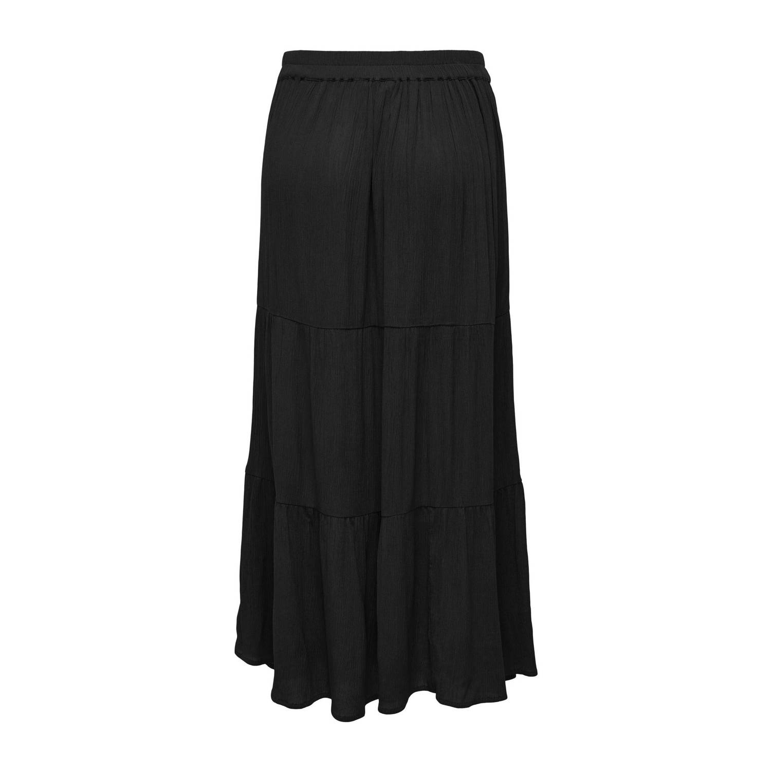 ONLY midi rok ONLMIKKA zwart