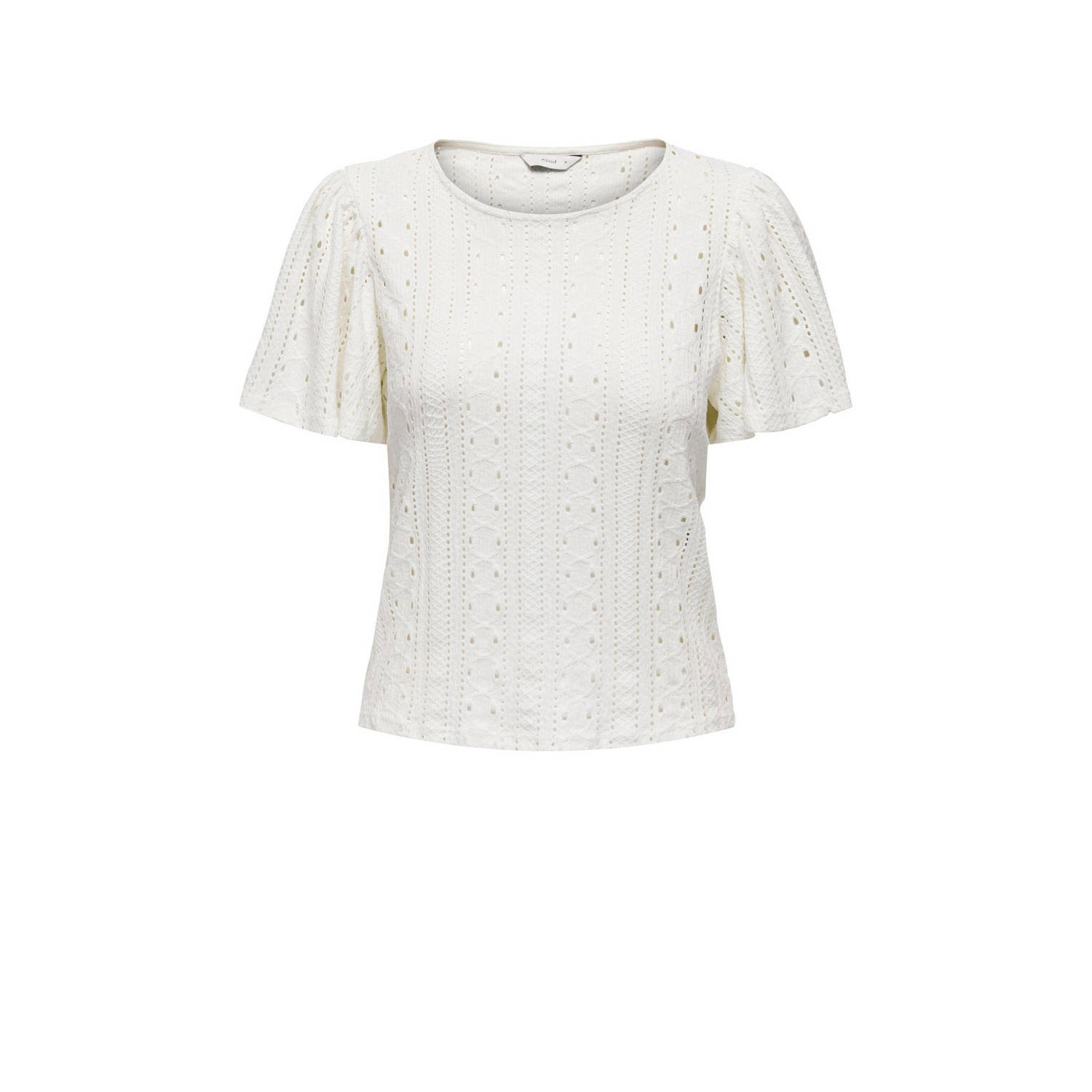 Only Shirt met korte mouwen ONLRIVERSIDE S S FLAIRED TOP JRS
