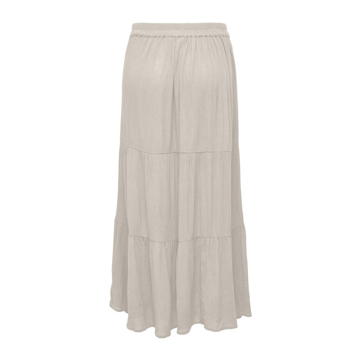 ONLY midi rok ONLMIKKA beige