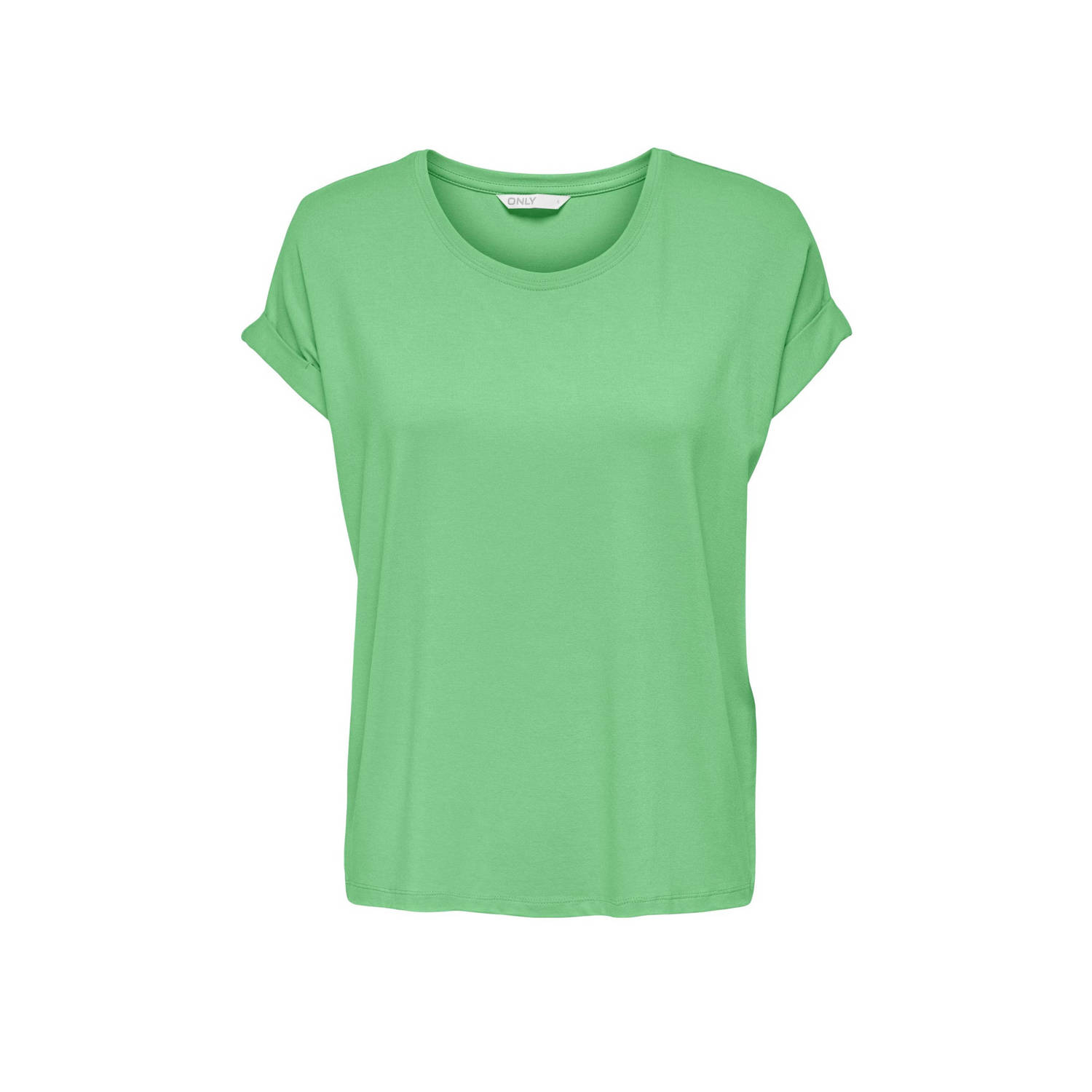 Only Moster Short Sleeves O-Neck Top Green Dames