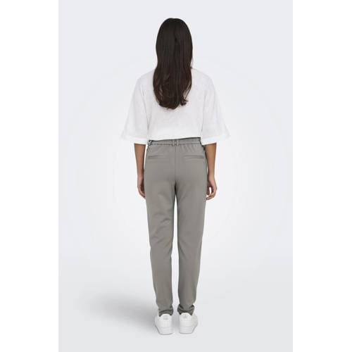 ONLY regular fit pantalon ONLPOPTRASH grijs afbeelding