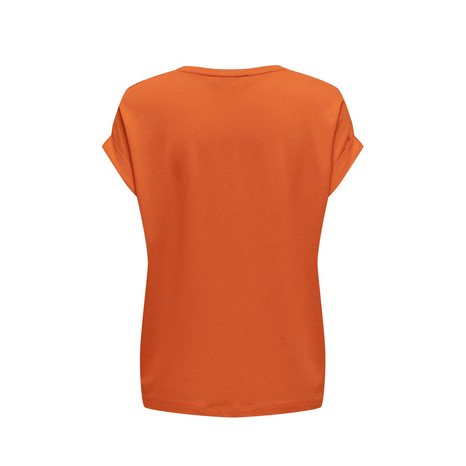 ONLY T-shirt ONLMONSTER oranje