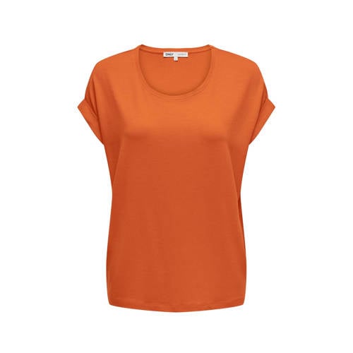 ONLY T-shirt ONLMONSTER oranje