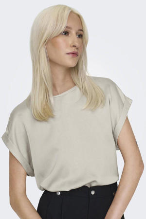 T-shirt ONLLIEKE beige