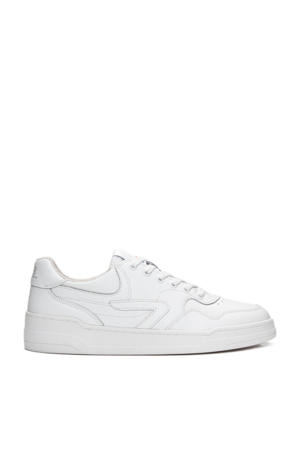 Court  leren sneakers wit