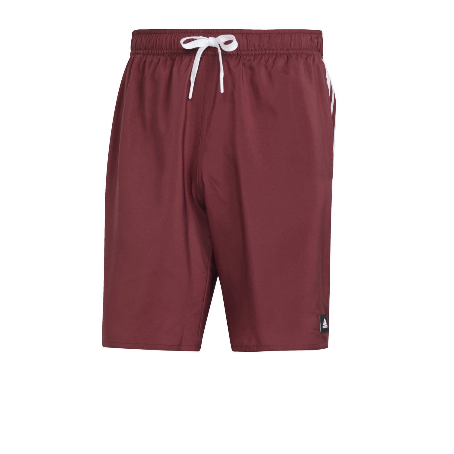 adidas Performance zwemshort donkerrood