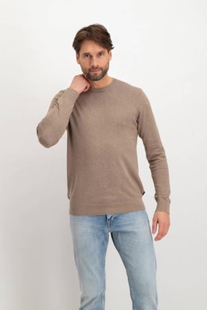trui Bart taupe melange