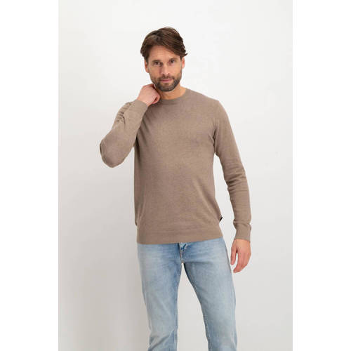 Saint Steve trui Bart taupe melange afbeelding