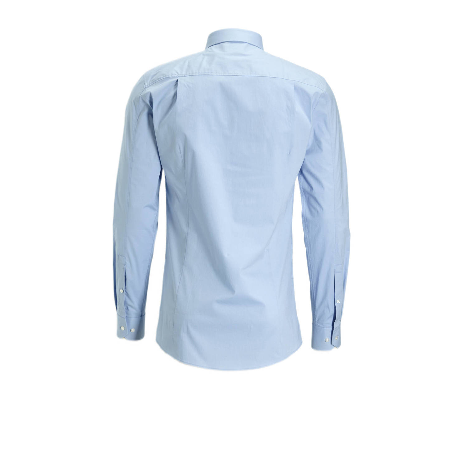 HUGO super slim fit overhemd ELISHA02 light pastel blue