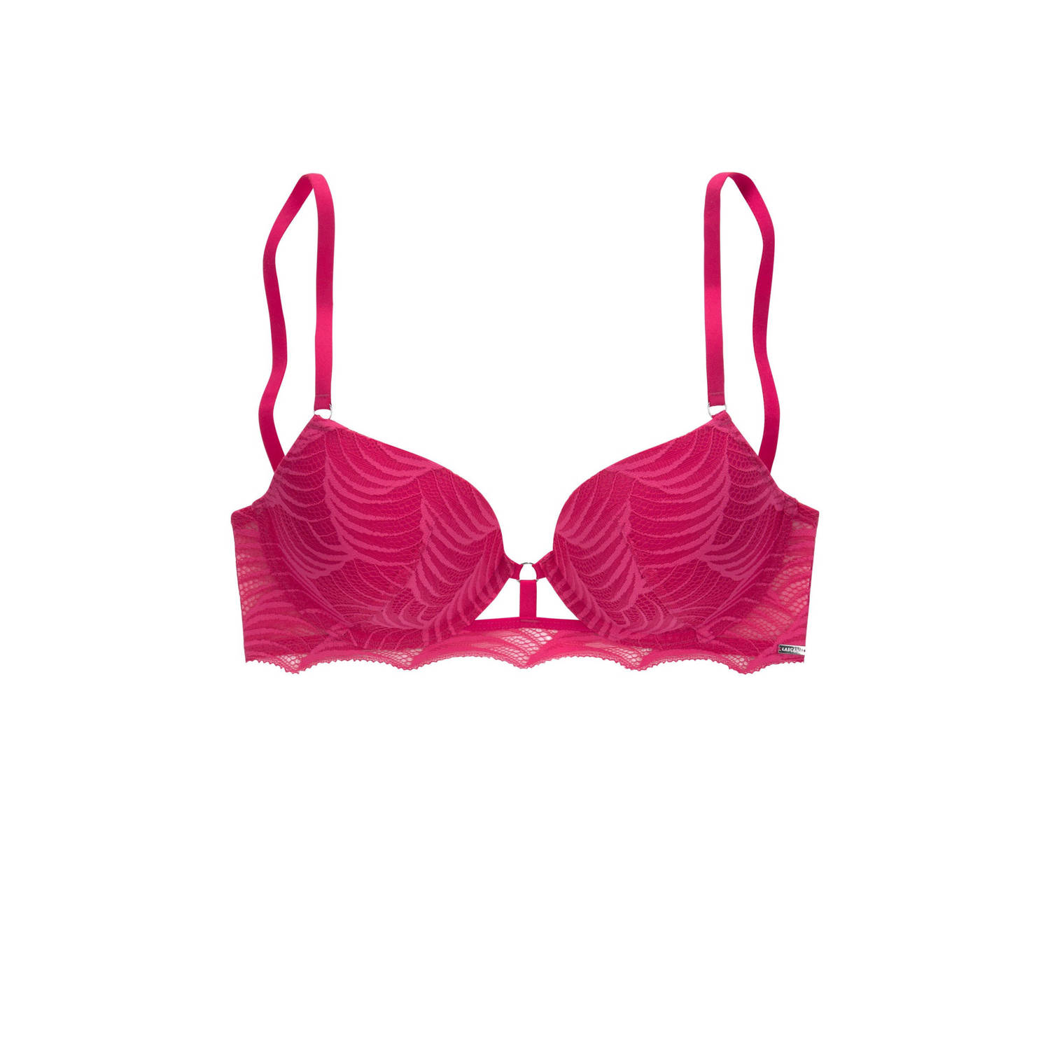 Lascana Push-up-bh Marla met geïntegreerde pads en modieus kant lingerie