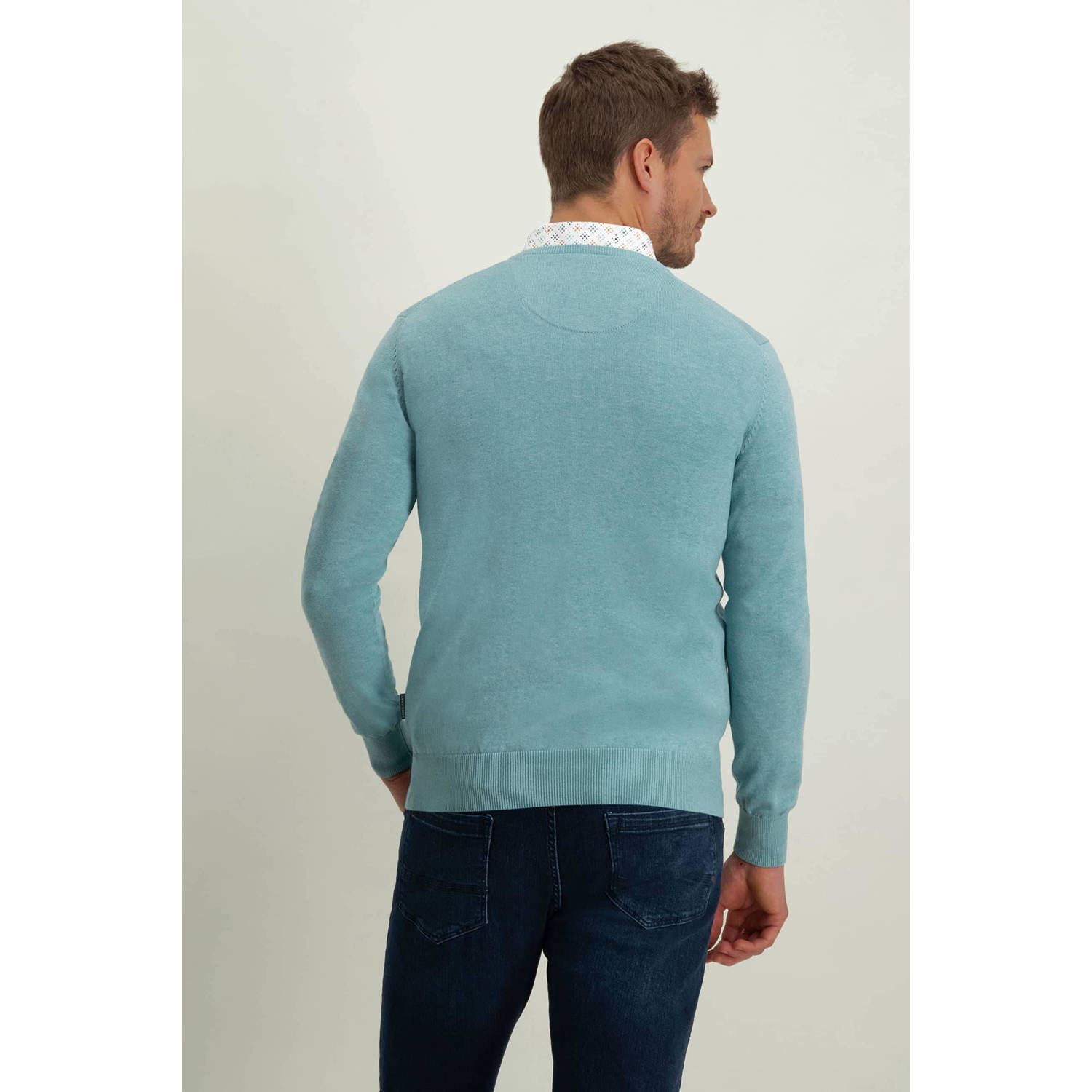 State of Art pullover azuurblauw