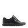 Medicus comfort leren sneakers zwart