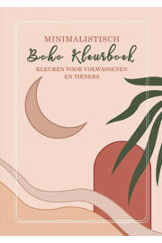 thumbnail: Kleuren voor Volwassenen en Tieners - Minimalistisch Boho Kleurboek - Kleurboeken Voor Volwassenen