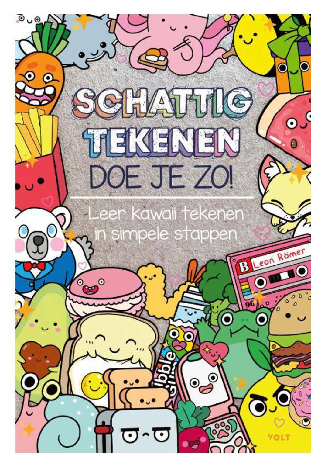 Schattig tekenen: Schattig tekenen doe je zo! - Leon Römer