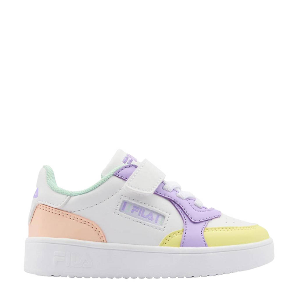 sneakers wit/pastel