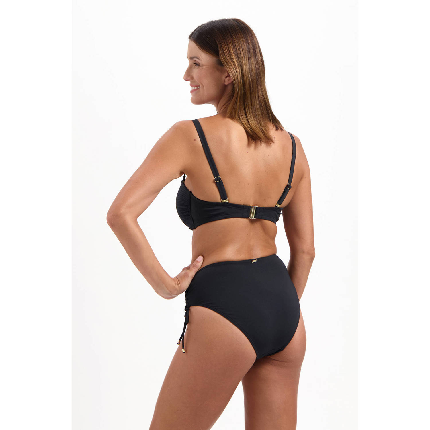 Cyell high waist bikinibroekje zwart