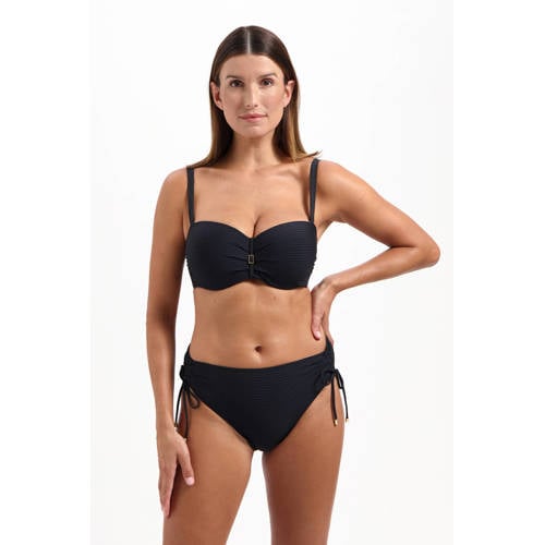 Cyell high waist bikinibroekje zwart afbeelding