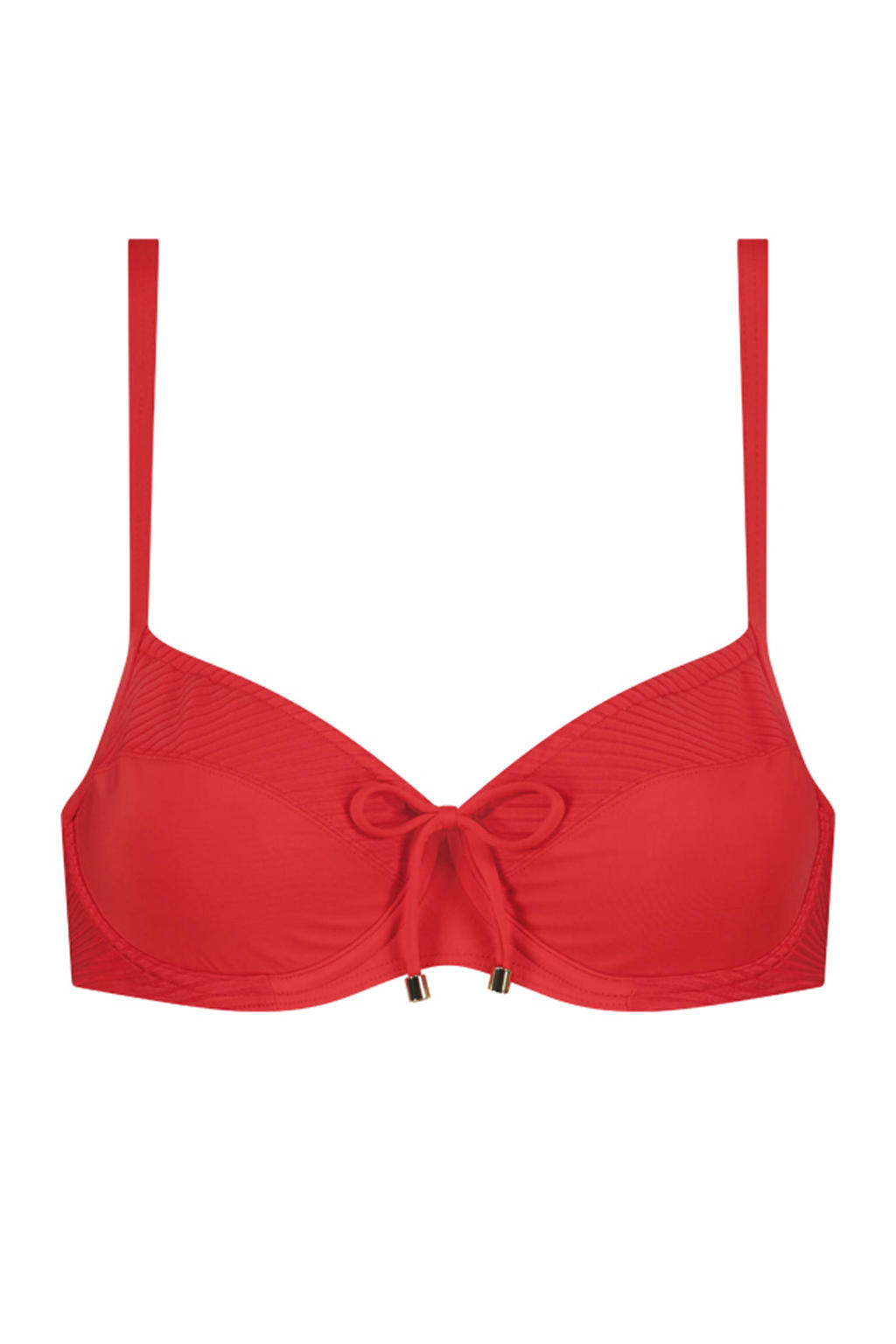 Cyell niet-voorgevormde beugel bikinitop rood