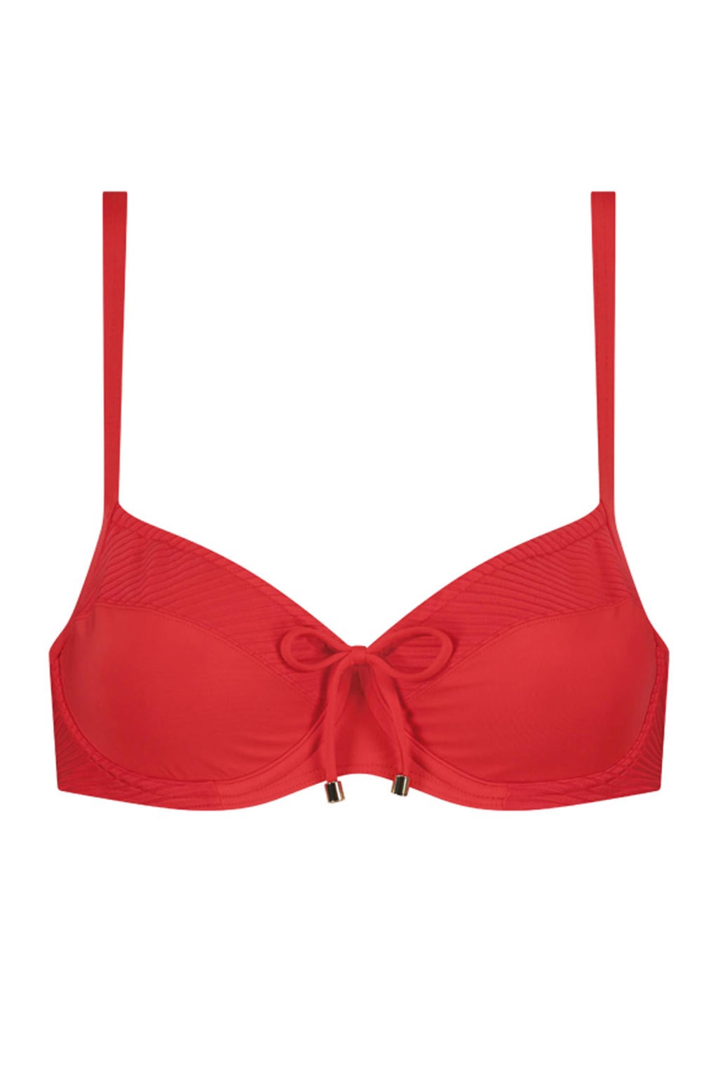 Cyell niet-voorgevormde beugel bikinitop rood