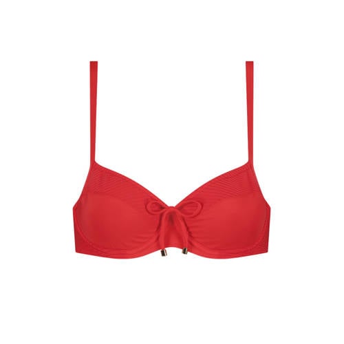 Cyell niet-voorgevormde beugel bikinitop rood afbeelding
