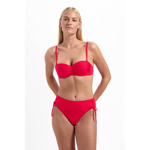 Cyell high waist bikinibroekje rood afbeelding
