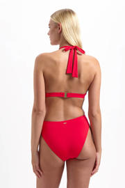 thumbnail: Cyell voorgevormde halter bikinitop rood