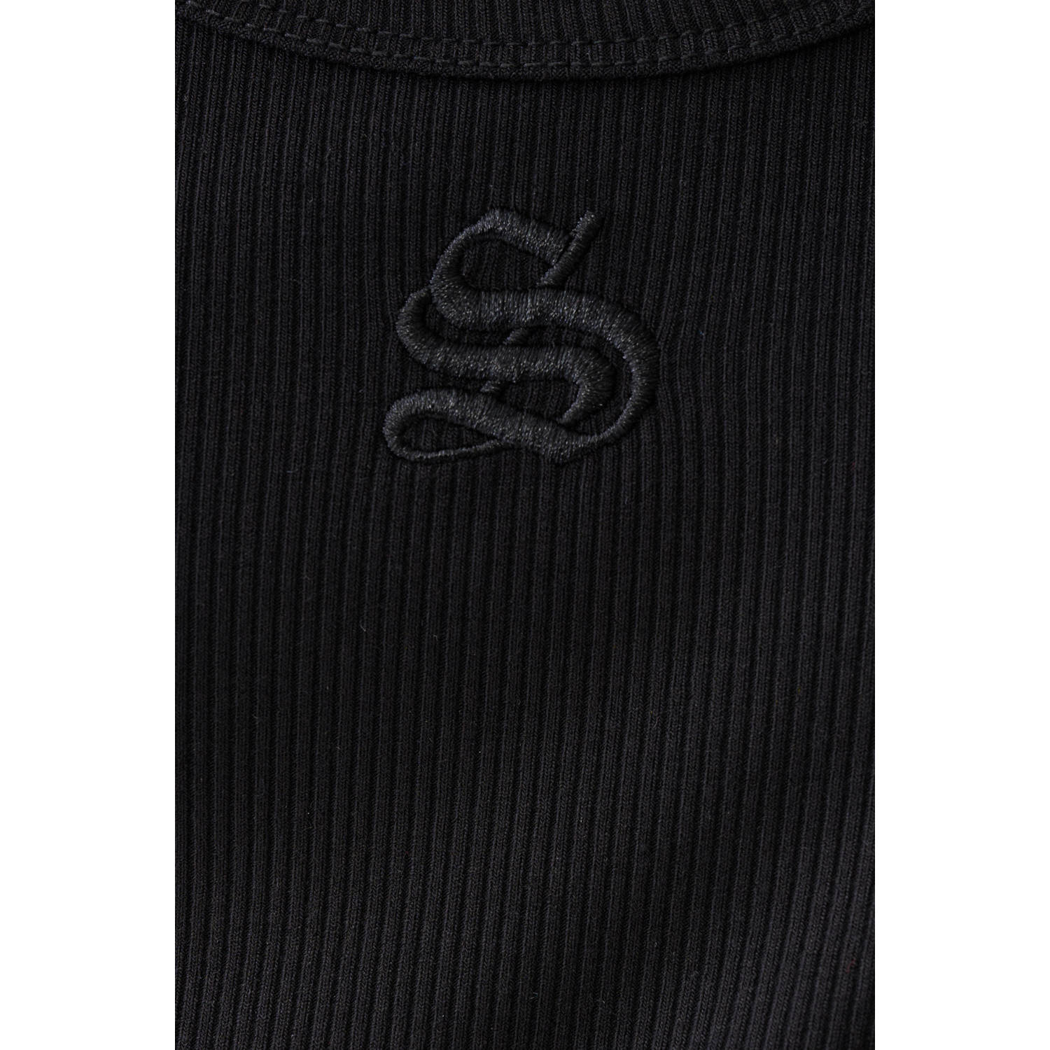 Shoeby top met logo zwart