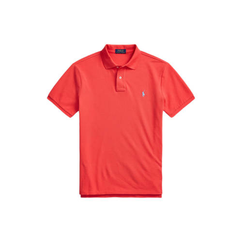 POLO Ralph Lauren slim fit polo met logo rood