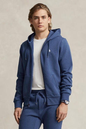 sweatvest blauw