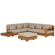 thumbnail: NOUS Garden loungeset met hocker Belmonte deluxe